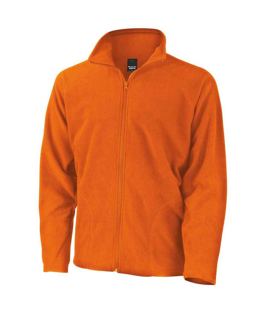 Result Core Micro Fleece Jacket in by Result Core — Custom branded clothing by Print Press, featuring premium embroidery produced in our specialist print lab in the UK.