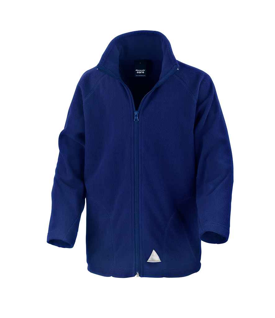 Result Core Micro Fleece Jacket in by Result Core — Custom branded clothing by Print Press, featuring premium embroidery produced in our specialist print lab in the UK.