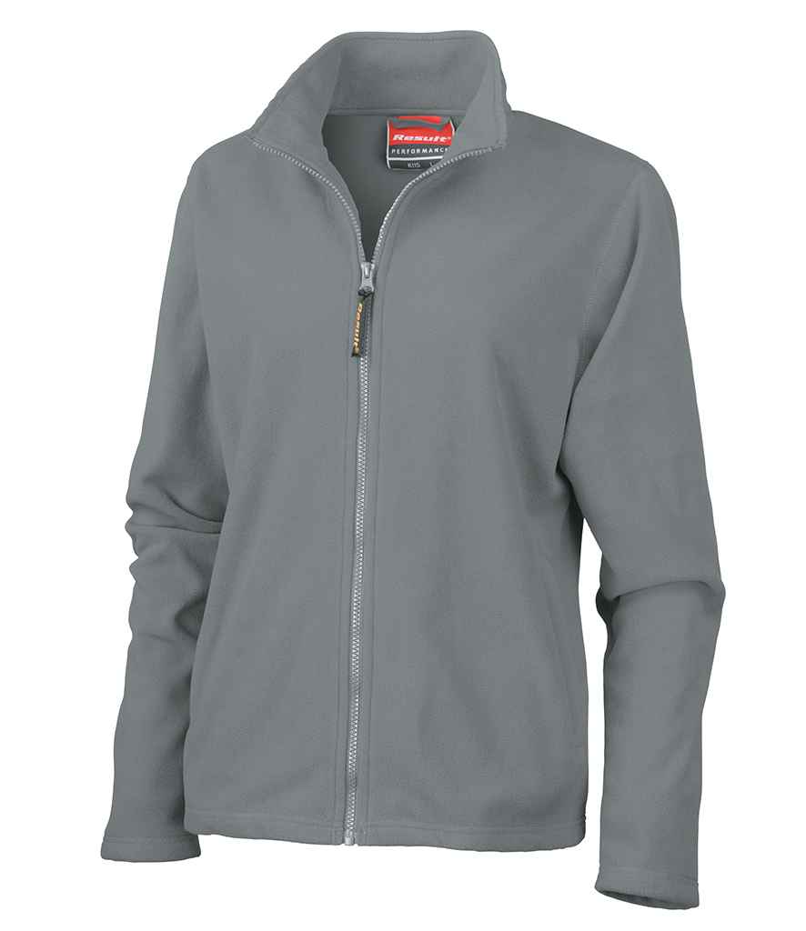 Result Ladies Horizon High Grade Micro Fleece Jacket in Dove Grey by Result — Custom branded clothing by Print Press, featuring premium embroidery produced in our specialist print lab in the UK.