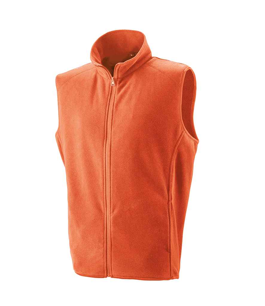 Result Core Micro Fleece Gilet in by Result Core — Custom branded clothing by Print Press, featuring premium embroidery produced in our specialist print lab in the UK.