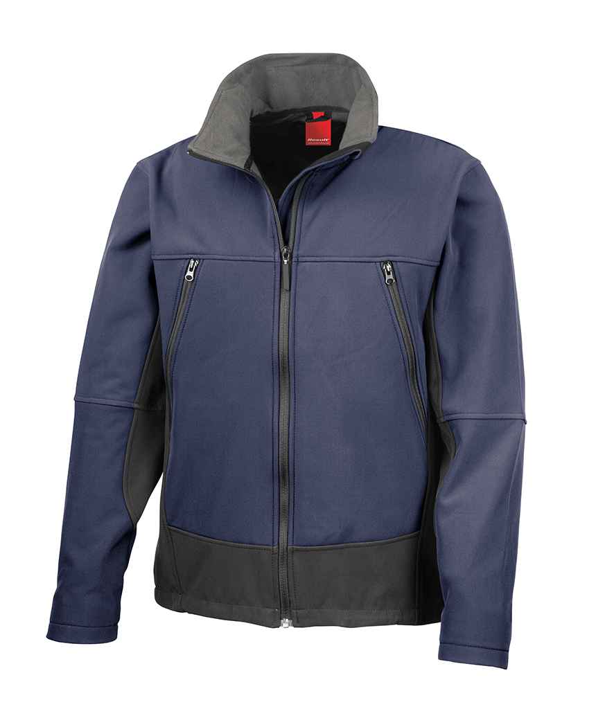 Result Soft Shell Activity Jacket in by Result — Custom branded clothing by Print Press, featuring premium embroidery produced in our specialist print lab in the UK.