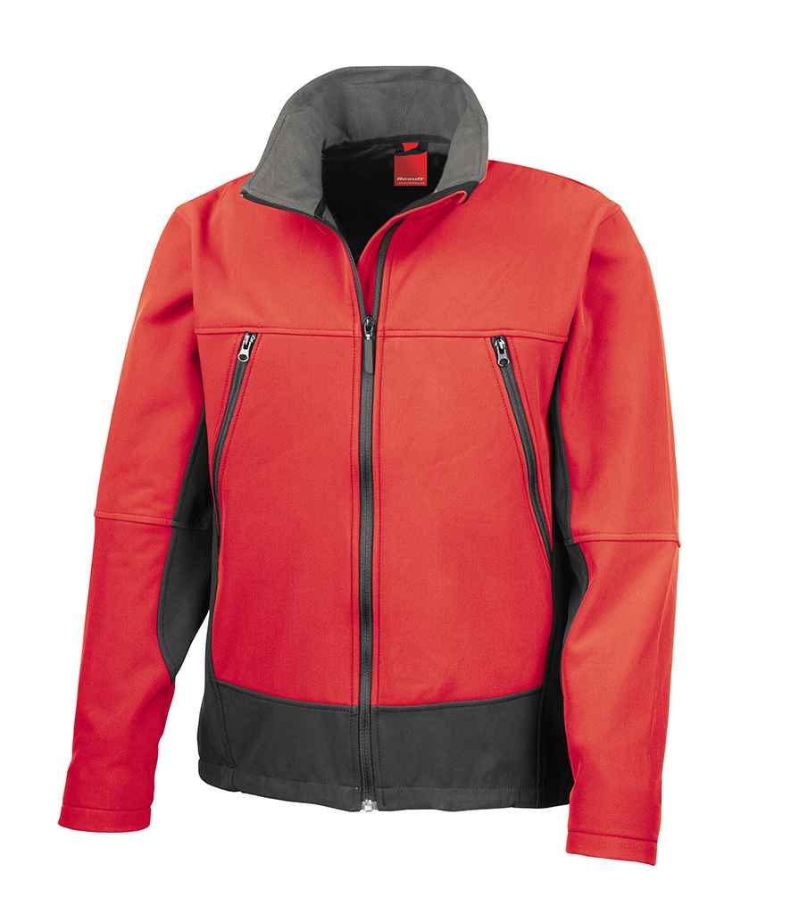 Result Soft Shell Activity Jacket in by Result — Custom branded clothing by Print Press, featuring premium embroidery produced in our specialist print lab in the UK.