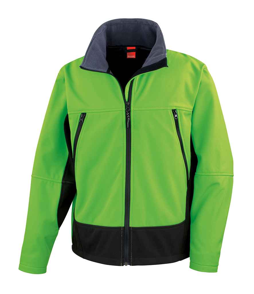 Result Soft Shell Activity Jacket in by Result — Custom branded clothing by Print Press, featuring premium embroidery produced in our specialist print lab in the UK.