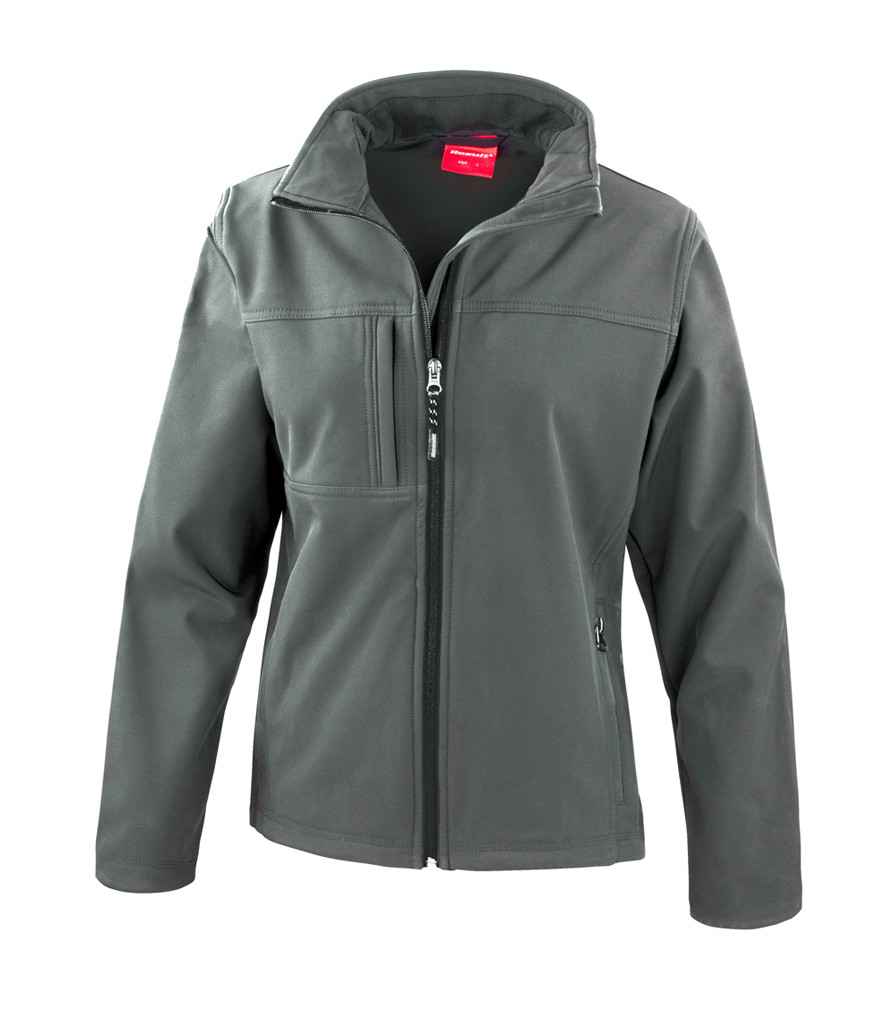 Result Ladies Classic Soft Shell Jacket in by Result — Custom branded clothing by Print Press, featuring premium embroidery produced in our specialist print lab in the UK.