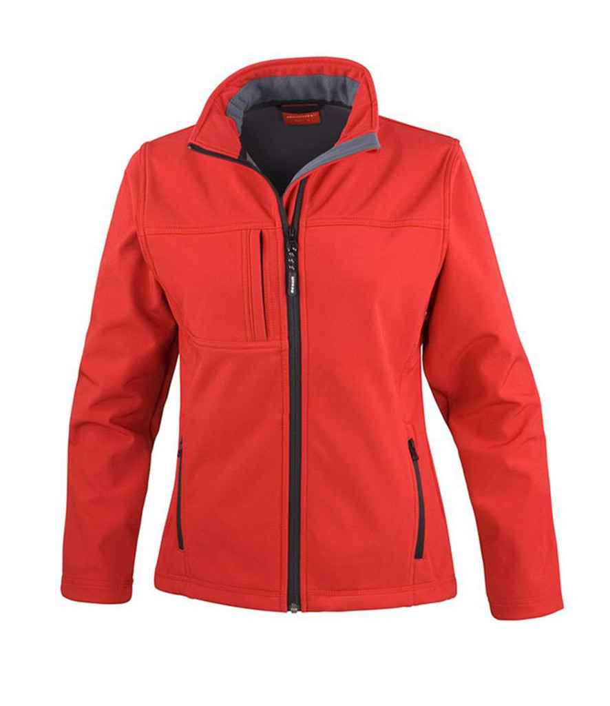 Result Ladies Classic Soft Shell Jacket in by Result — Custom branded clothing by Print Press, featuring premium embroidery produced in our specialist print lab in the UK.