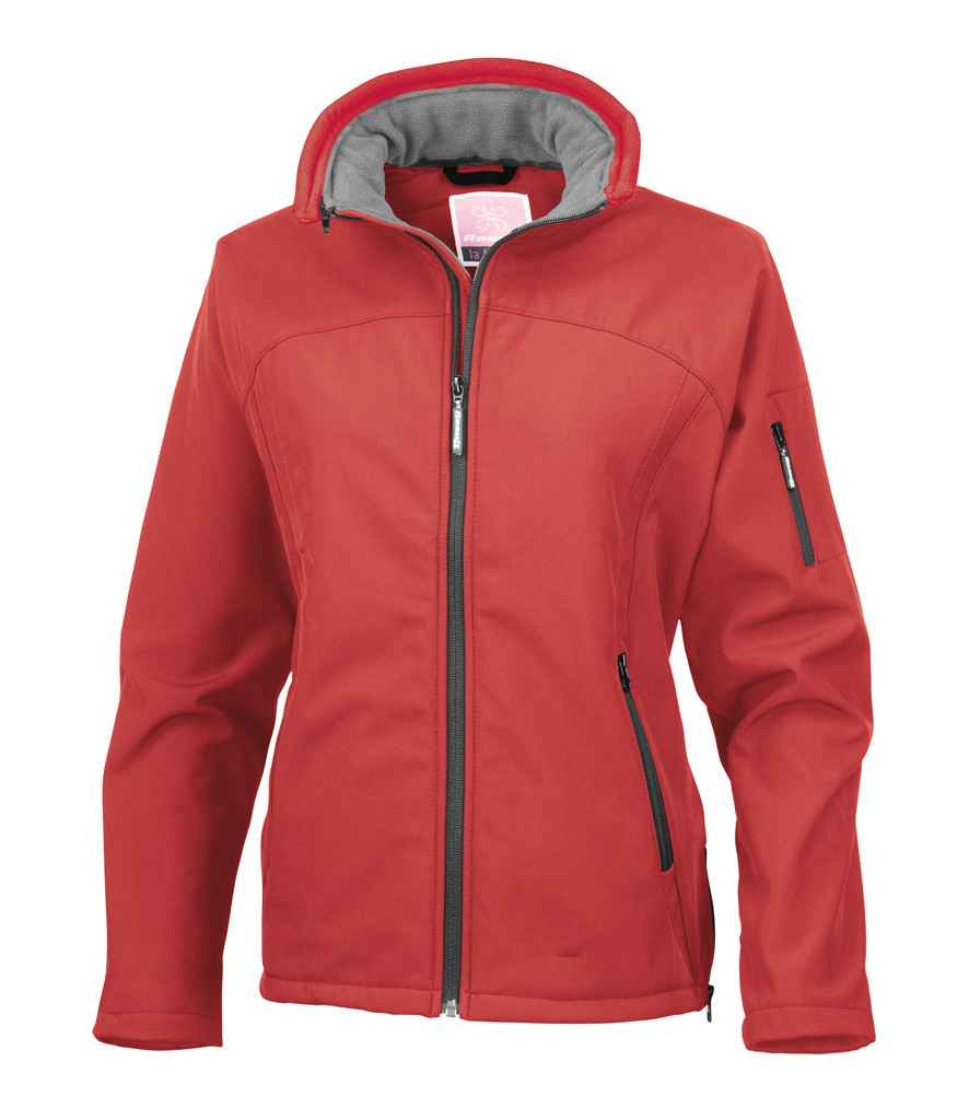 Result Ladies Soft Shell Jacket in by Result — Custom branded clothing by Print Press, featuring premium embroidery produced in our specialist print lab in the UK.