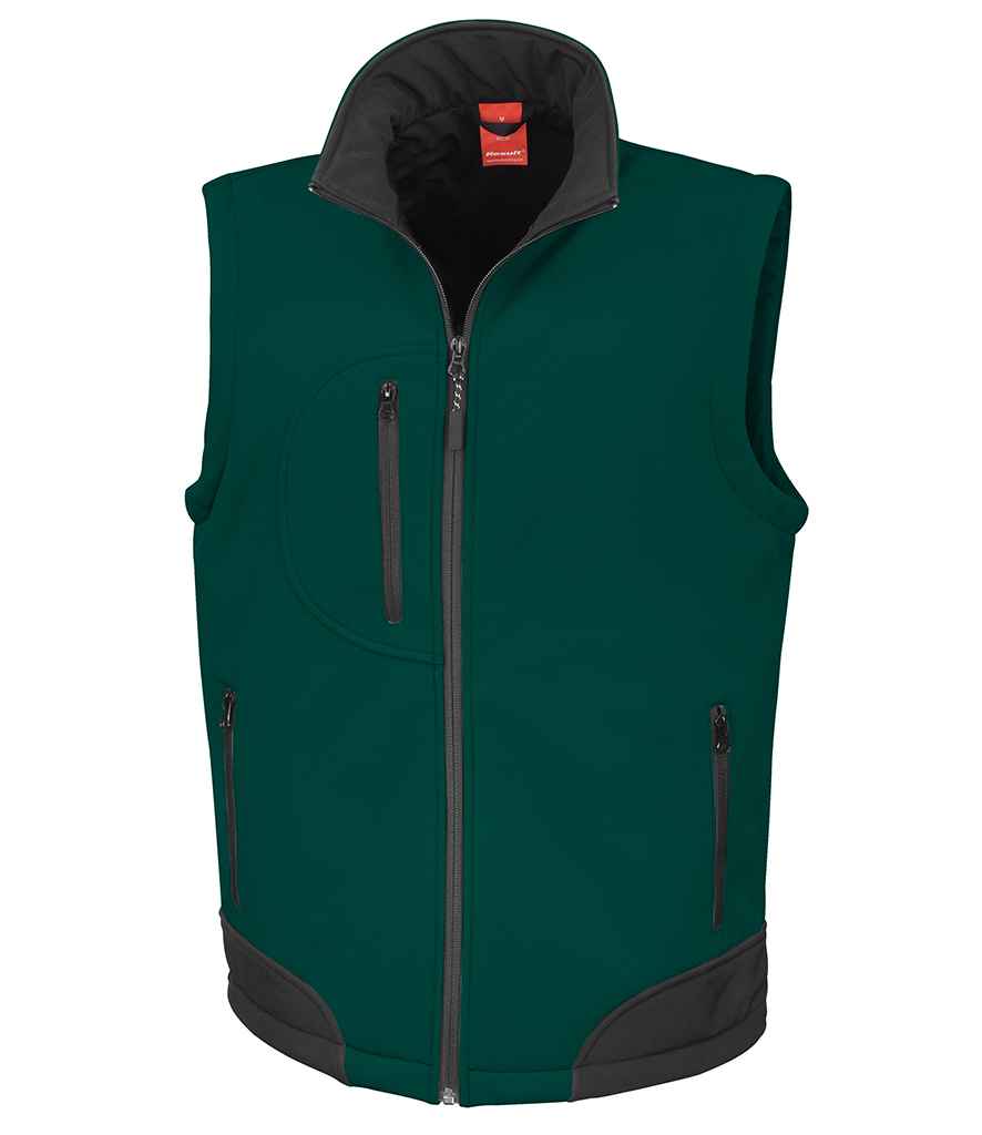 Result Soft Shell Bodywarmer in by Result — Custom branded clothing by Print Press, featuring premium embroidery produced in our specialist print lab in the UK.