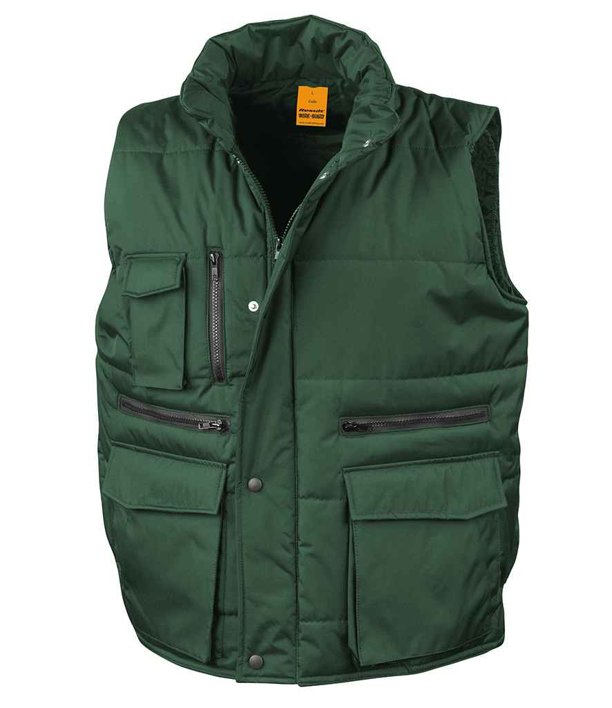 Result Work-Guard Lance Bodywarmer in by Result Work-Guard — Custom branded clothing by Print Press, featuring premium embroidery produced in our specialist print lab in the UK.