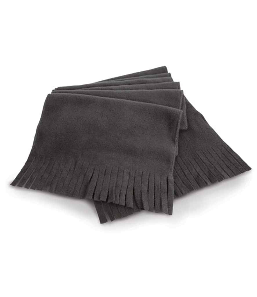 Result Polartherm™ Tassel Scarf in ONE Grey by Result Winter Essentials — Custom branded clothing by Print Press, featuring premium embroidery produced in our specialist print lab in the UK.