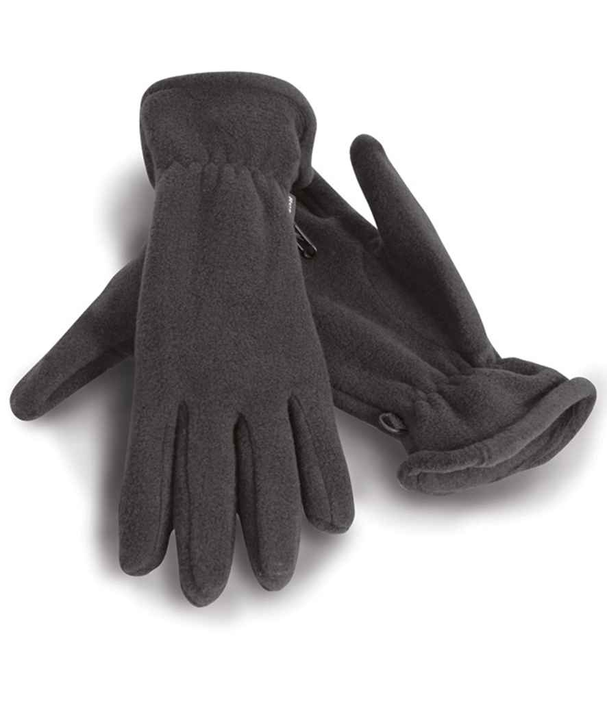 Result Polartherm™ Gloves in Charcoal by Result Winter Essentials — Custom branded clothing by Print Press, featuring premium embroidery produced in our specialist print lab in the UK.