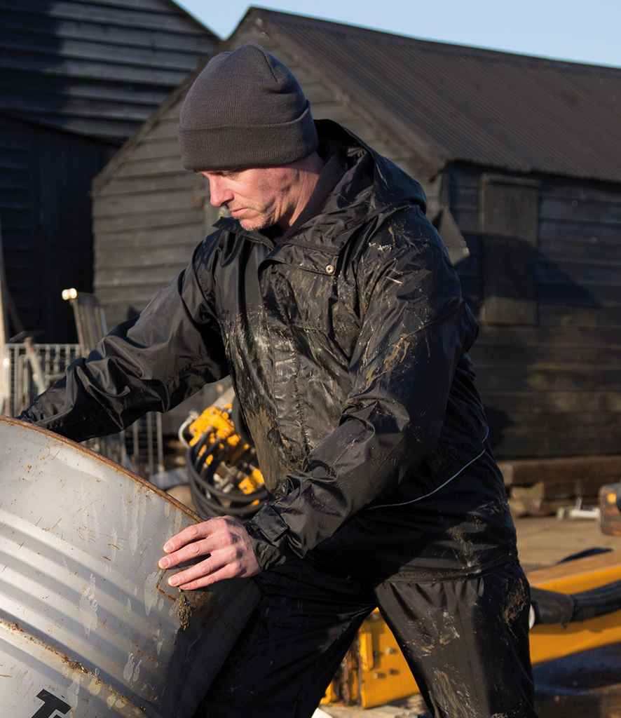 Result Waterproof 2000 Ripstop Team Jacket in by Result — Custom branded clothing by Print Press, featuring premium embroidery produced in our specialist print lab in the UK.