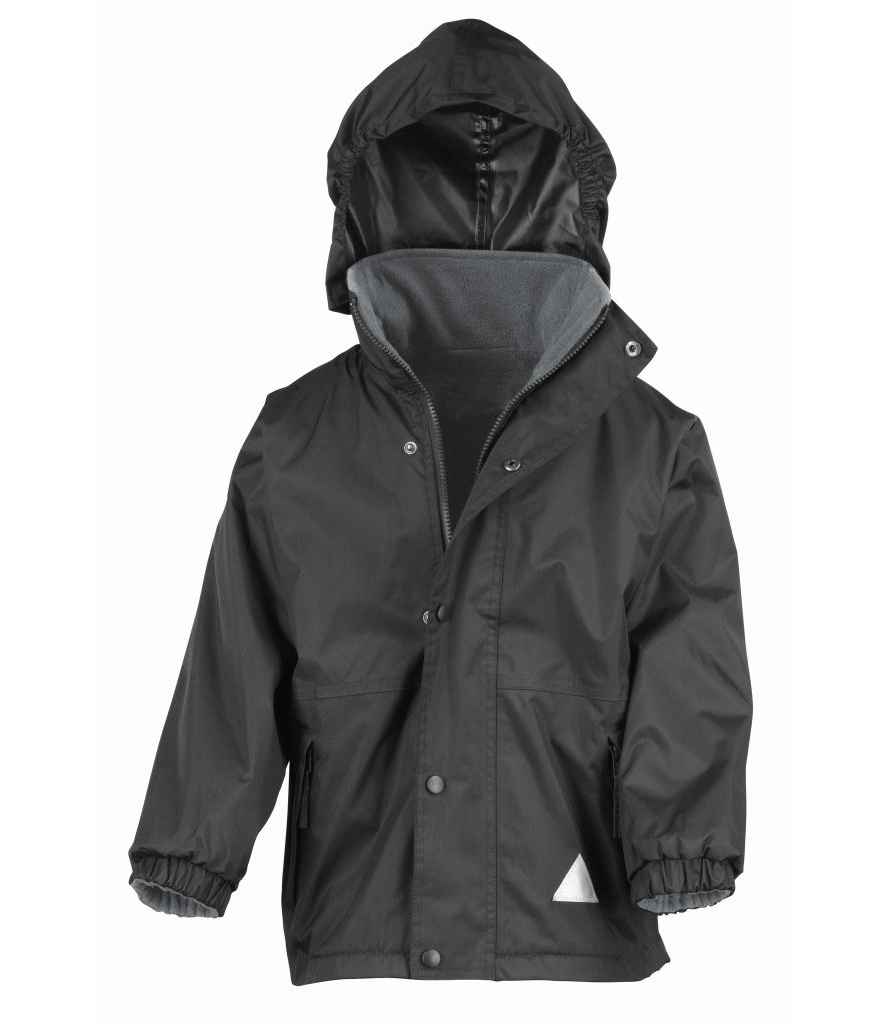 Result Kids/Youths StormDri 4000 Reversible Jacket in by Result — Custom branded clothing by Print Press, featuring premium embroidery produced in our specialist print lab in the UK.