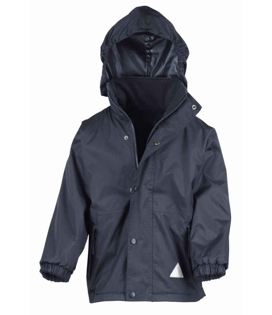 Result Kids/Youths StormDri 4000 Reversible Jacket in by Result — Custom branded clothing by Print Press, featuring premium embroidery produced in our specialist print lab in the UK.