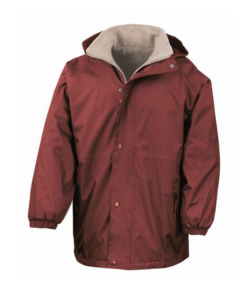 Result Reversible StormDri 4000 Waterproof Jacket in by Result — Custom branded clothing by Print Press, featuring premium embroidery produced in our specialist print lab in the UK.