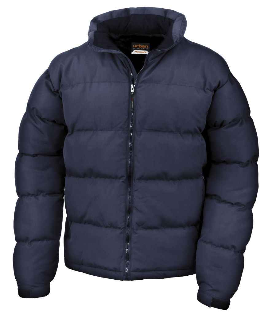 Result Urban Holkham Down Feel Jacket in by Result Urban — Custom branded clothing by Print Press, featuring premium embroidery produced in our specialist print lab in the UK.