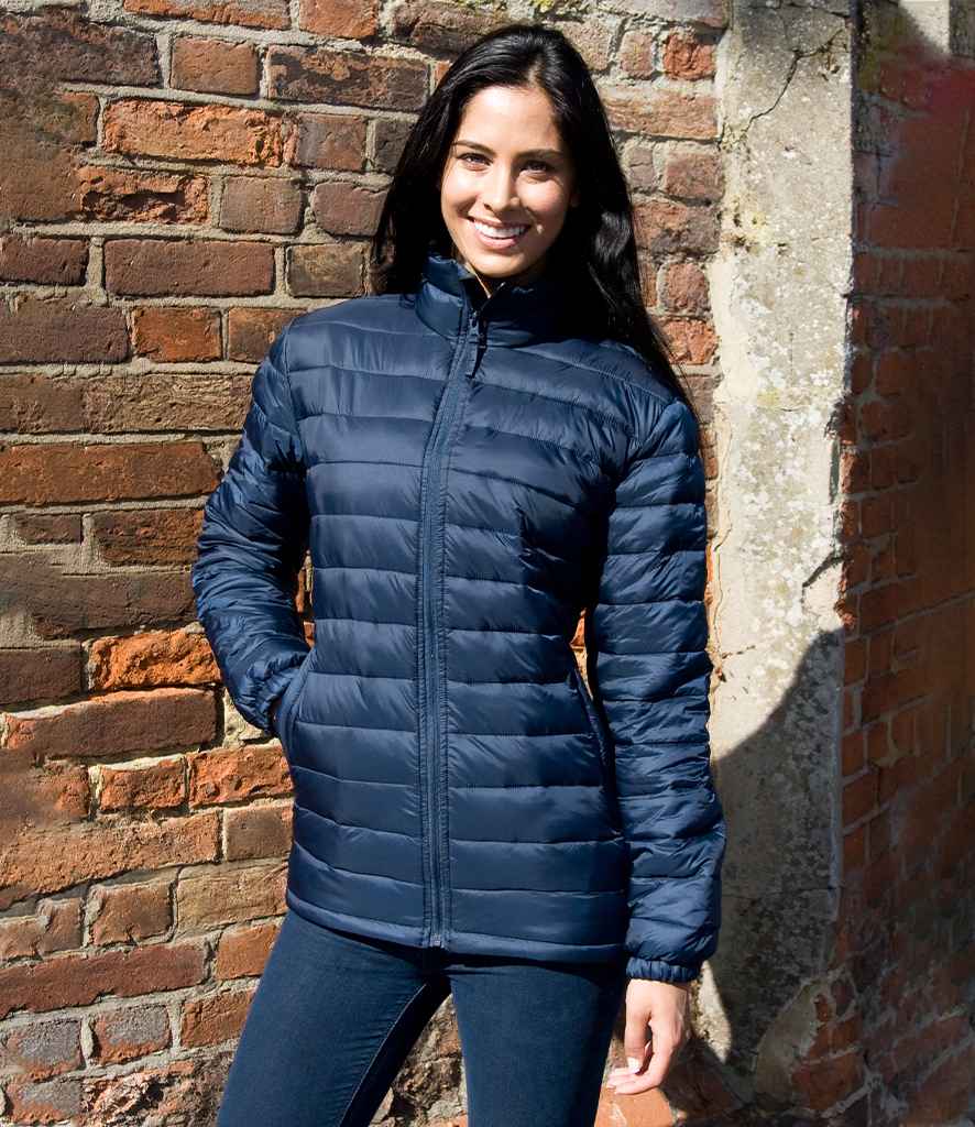 Result Urban Ladies Ice Bird Padded Jacket in by Result Urban — Custom branded clothing by Print Press, featuring premium embroidery produced in our specialist print lab in the UK.