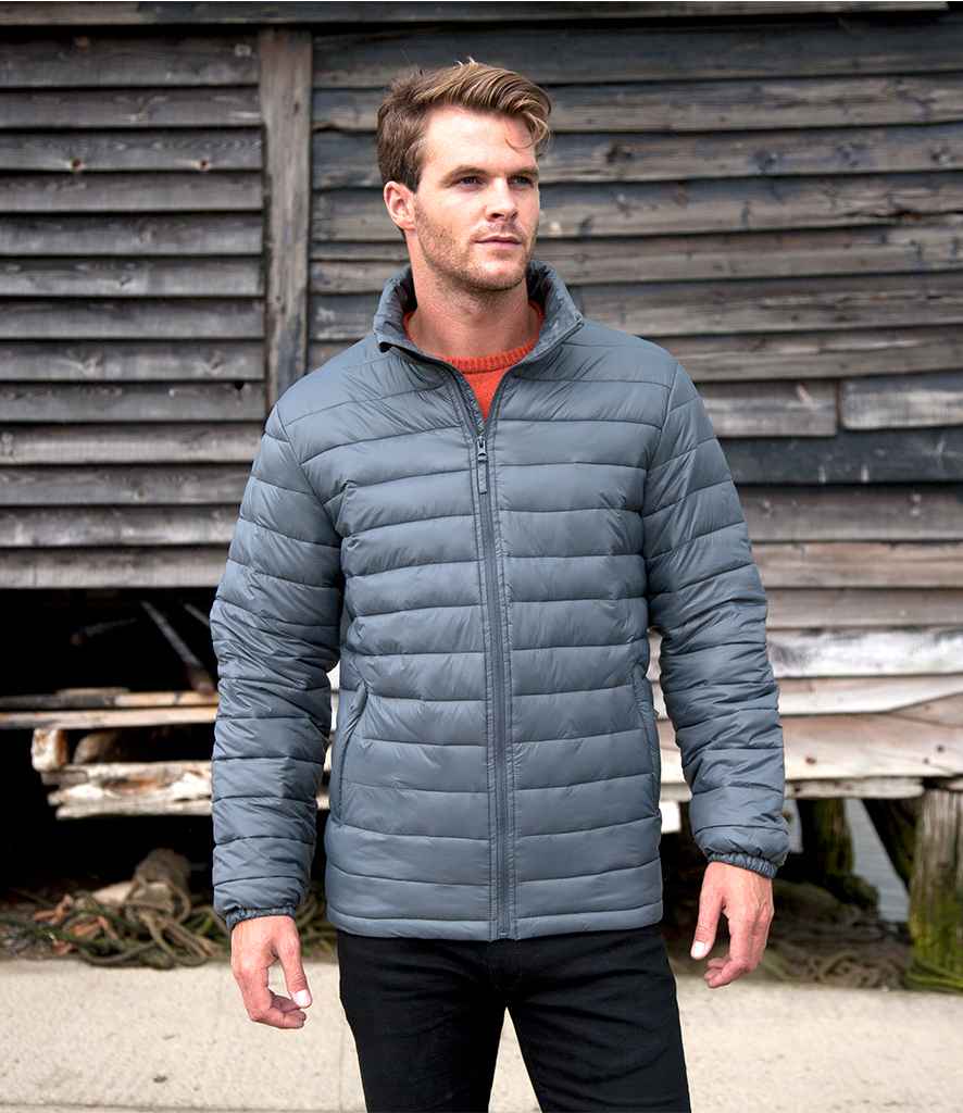 Result Urban Ice Bird Padded Jacket in Frost Grey by Result Urban — Custom branded clothing by Print Press, featuring premium embroidery produced in our specialist print lab in the UK.