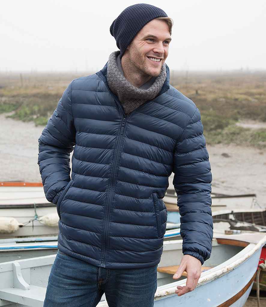Result Urban Ice Bird Padded Jacket in Navy by Result Urban — Custom branded clothing by Print Press, featuring premium embroidery produced in our specialist print lab in the UK.