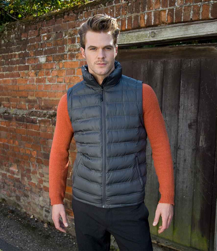 Result Urban Ice Bird Gilet in Black by Result Urban — Custom branded clothing by Print Press, featuring premium embroidery produced in our specialist print lab in the UK.