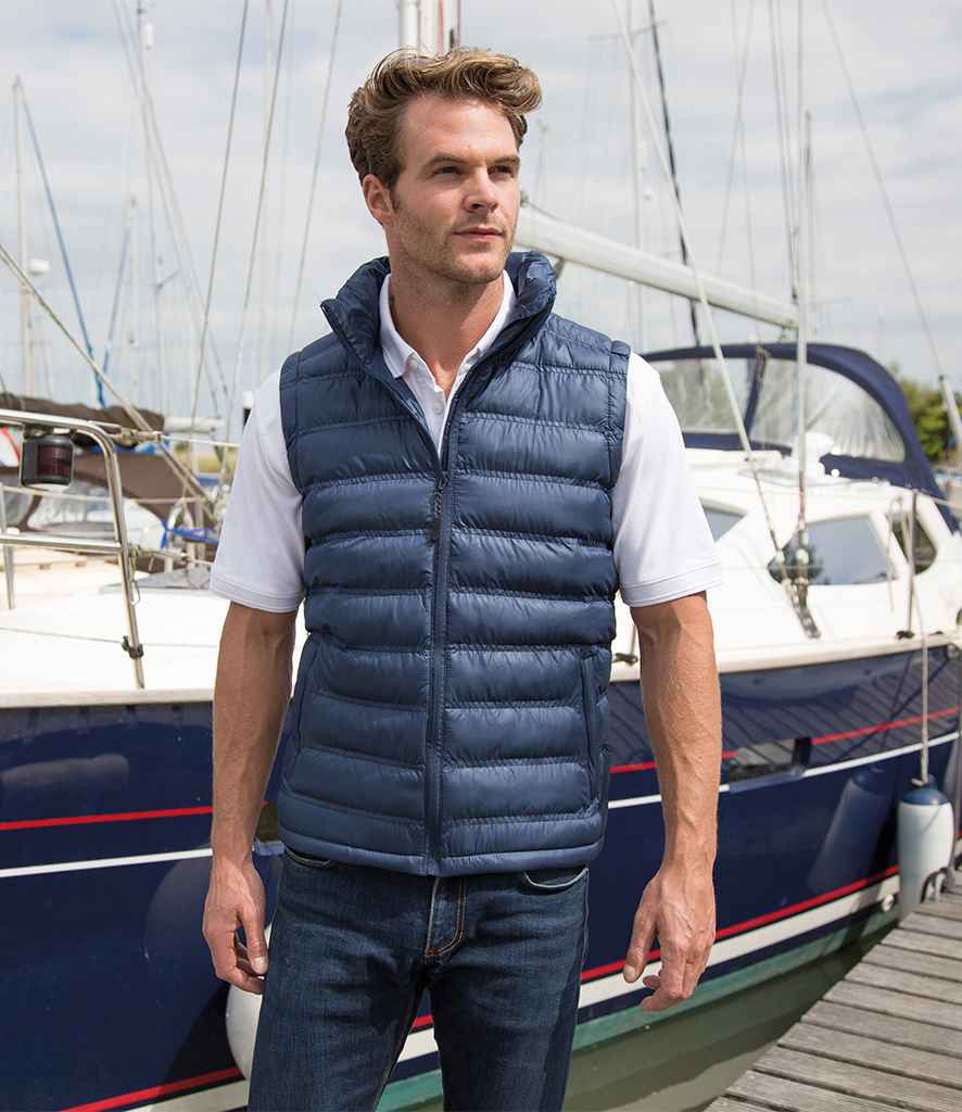 Result Urban Ice Bird Gilet in Navy by Result Urban — Custom branded clothing by Print Press, featuring premium embroidery produced in our specialist print lab in the UK.