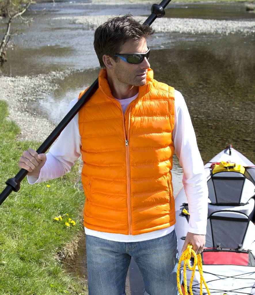 Result Urban Ice Bird Gilet in Orange by Result Urban — Custom branded clothing by Print Press, featuring premium embroidery produced in our specialist print lab in the UK.