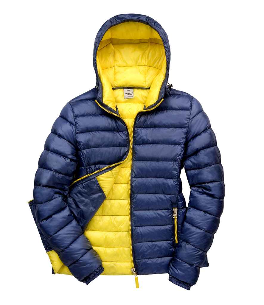 Result Urban Ladies Snow Bird Padded Jacket in by Result Urban — Custom branded clothing by Print Press, featuring premium embroidery produced in our specialist print lab in the UK.