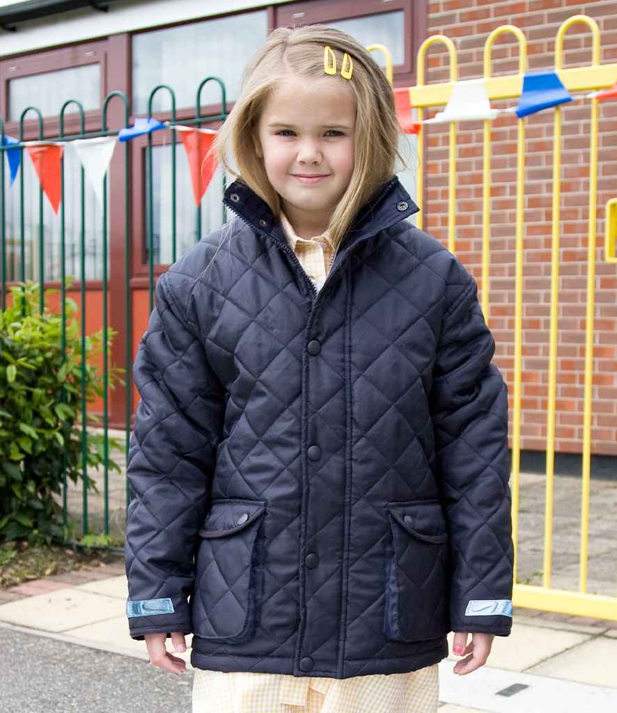 Result Urban Kids Cheltenham Jacket in by Result Urban — Custom branded clothing by Print Press, featuring premium embroidery produced in our specialist print lab in the UK.