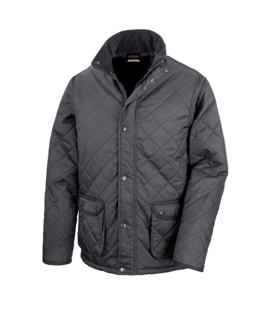 Result Urban Cheltenham Jacket in by Result Urban — Custom branded clothing by Print Press, featuring premium embroidery produced in our specialist print lab in the UK.