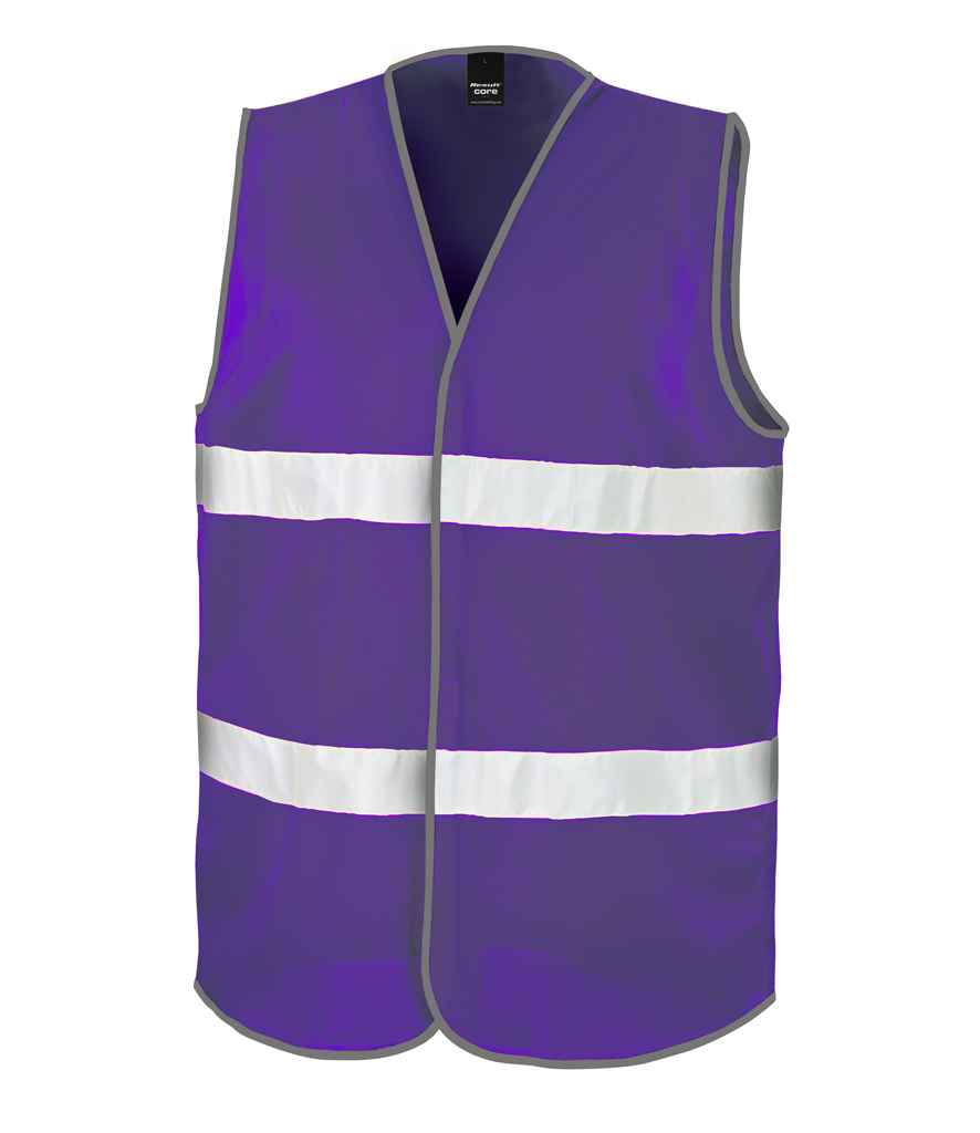 Result Core Enhanced Vis Vest in by Result Core — Custom branded clothing by Print Press, featuring premium embroidery produced in our specialist print lab in the UK.