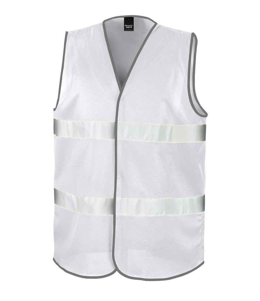 Result Core Enhanced Vis Vest in by Result Core — Custom branded clothing by Print Press, featuring premium embroidery produced in our specialist print lab in the UK.