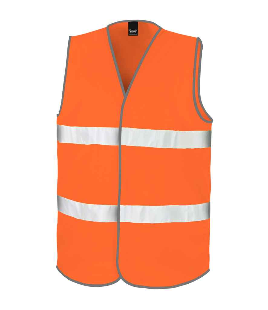 Result Core Motorist Hi-Vis Vest in by Result Core — Custom branded clothing by Print Press, featuring premium embroidery produced in our specialist print lab in the UK.