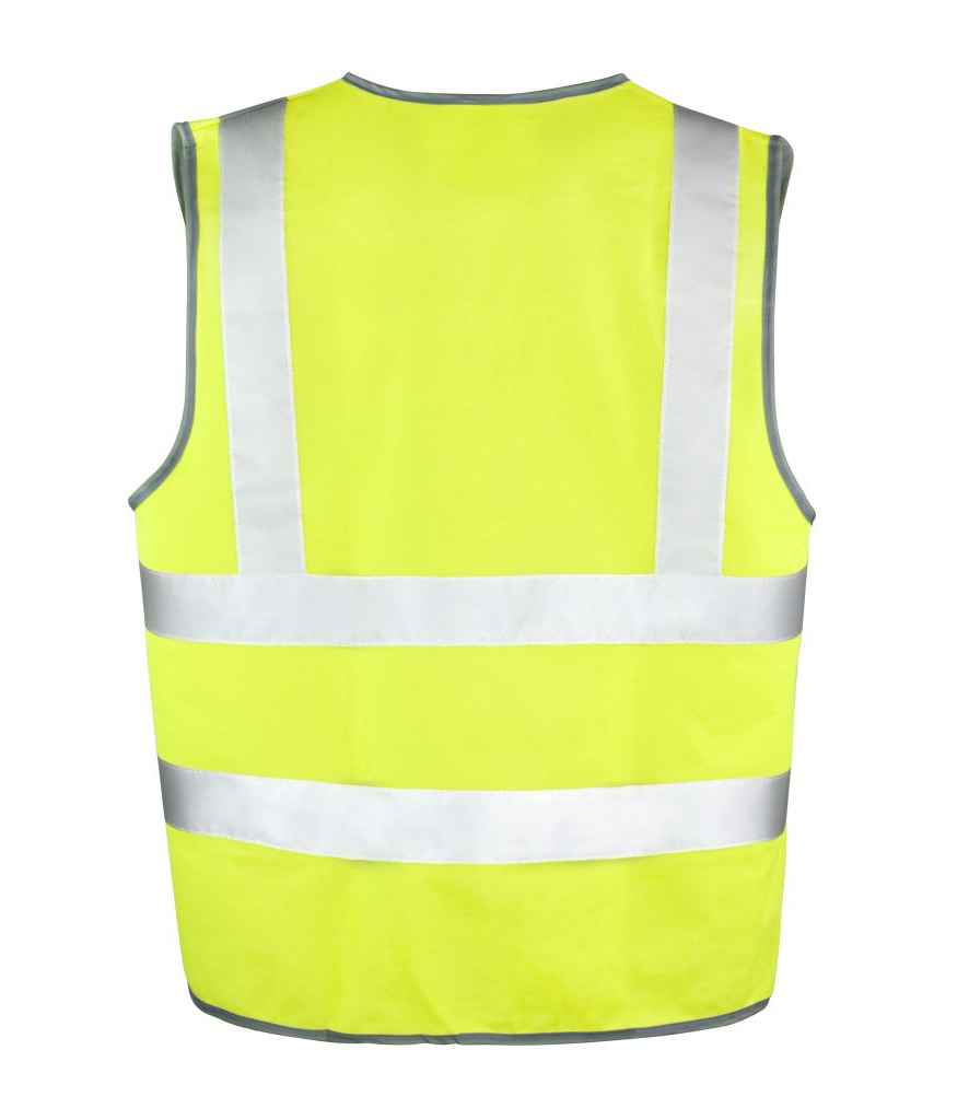 Result Core Hi-Vis Motorway Vest in by Result Core — Custom branded clothing by Print Press, featuring premium embroidery produced in our specialist print lab in the UK.