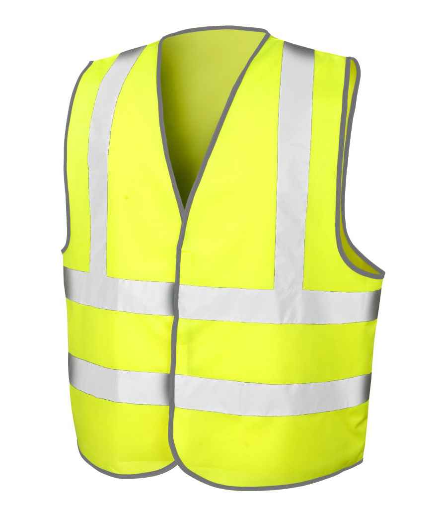 Result Core Hi-Vis Motorway Vest in by Result Core — Custom branded clothing by Print Press, featuring premium embroidery produced in our specialist print lab in the UK.