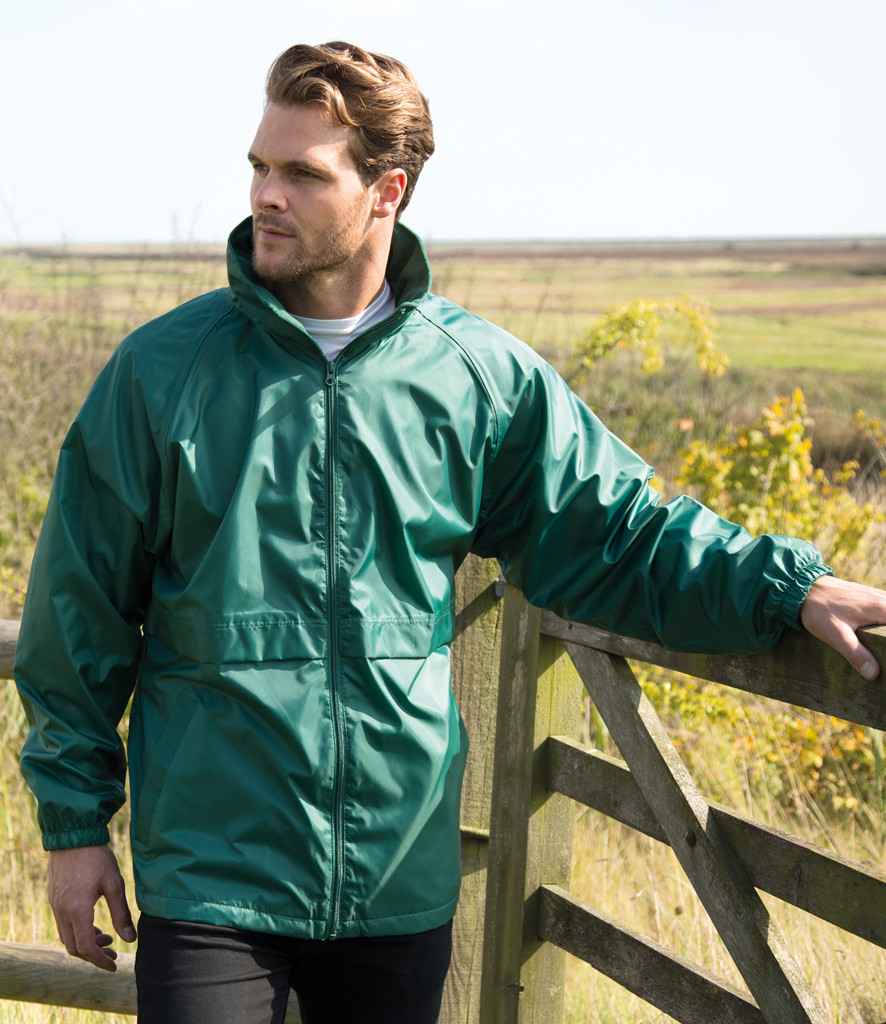 Result Core Micro Fleece Lined Jacket in Bottle Green by Result Core — Custom branded clothing by Print Press, featuring premium embroidery produced in our specialist print lab in the UK.
