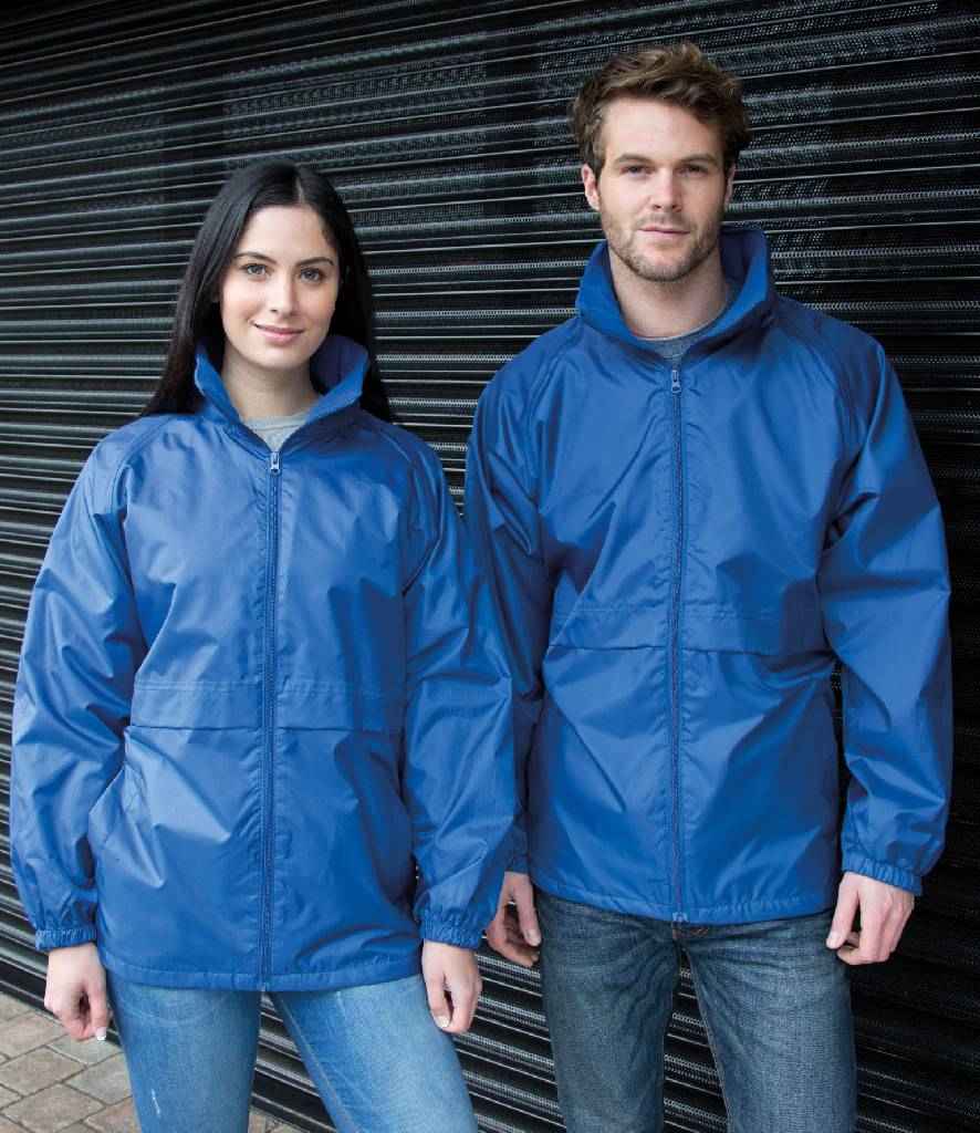Result Core Micro Fleece Lined Jacket in Royal Blue by Result Core — Custom branded clothing by Print Press, featuring premium embroidery produced in our specialist print lab in the UK.