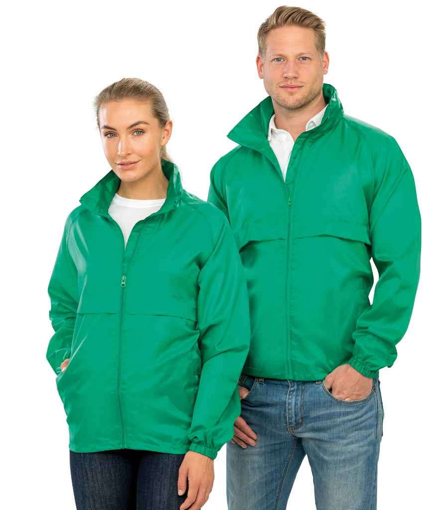 Result Core Windcheater in by Result Core — Custom branded clothing by Print Press, featuring premium embroidery produced in our specialist print lab in the UK.