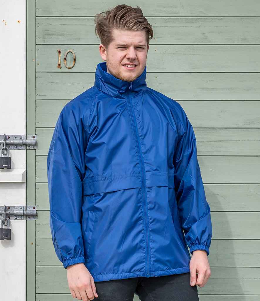 Result Core Windcheater in Royal Blue by Result Core — Custom branded clothing by Print Press, featuring premium embroidery produced in our specialist print lab in the UK.