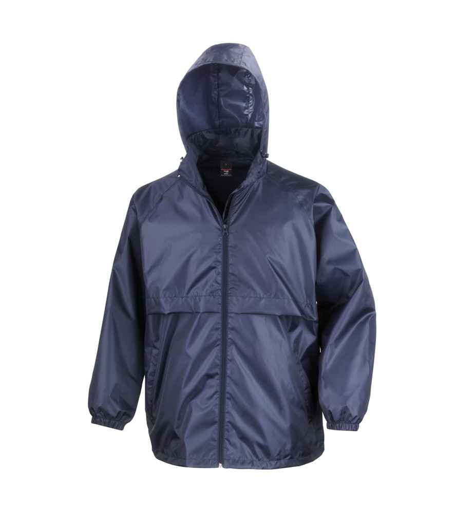 Result Core Lightweight Lined Waterproof Jacket in by Result Core — Custom branded clothing by Print Press, featuring premium embroidery produced in our specialist print lab in the UK.