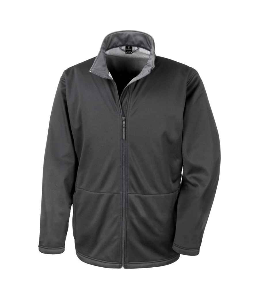 Result Core Soft Shell Jacket in by Result Core — Custom branded clothing by Print Press, featuring premium embroidery produced in our specialist print lab in the UK.