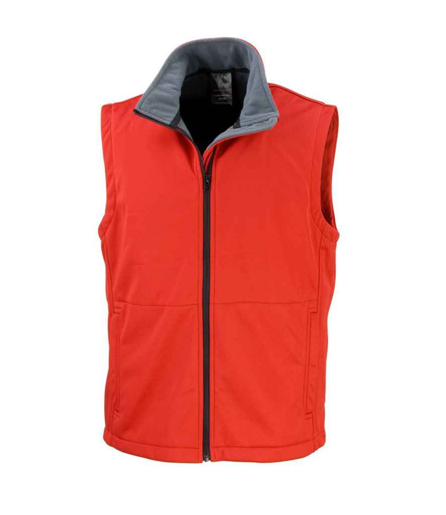 Result Core Soft Shell Bodywarmer in by Result Core — Custom branded clothing by Print Press, featuring premium embroidery produced in our specialist print lab in the UK.