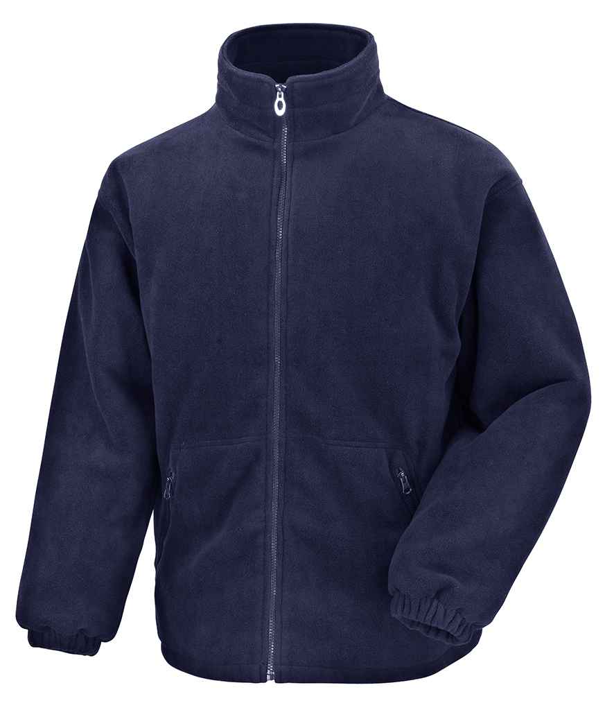 Result Core Polartherm™ Quilted Winter Fleece Jacket in Navy by Result Core — Custom branded clothing by Print Press, featuring premium embroidery produced in our specialist print lab in the UK.