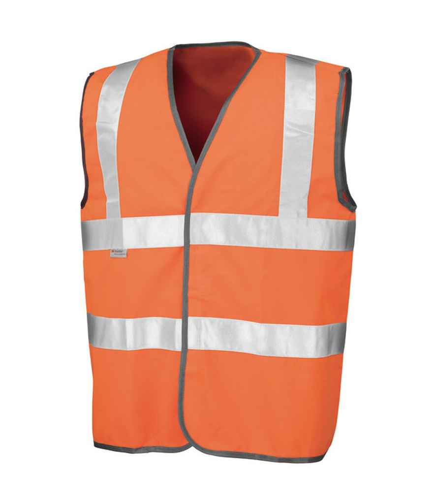 Result Safe-Guard Hi-Vis Vest in by Result Safe-Guard — Custom branded clothing by Print Press, featuring premium embroidery produced in our specialist print lab in the UK.