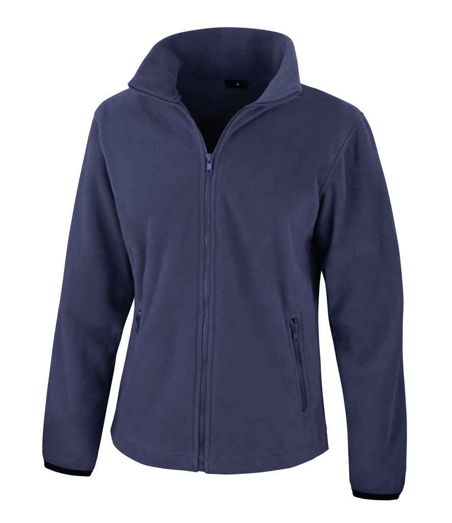 Result Core Ladies Fashion Fit Outdoor Fleece in by Result Core — Custom branded clothing by Print Press, featuring premium embroidery produced in our specialist print lab in the UK.