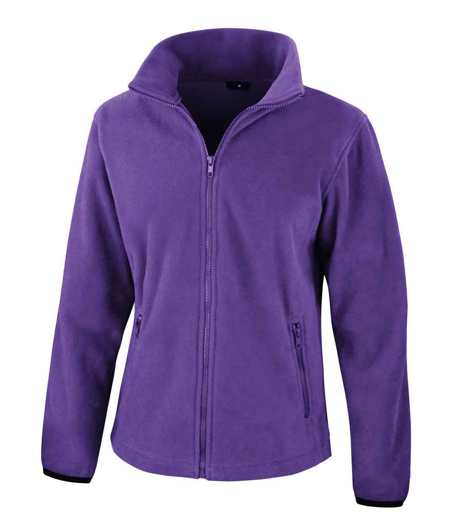 Result Core Ladies Fashion Fit Outdoor Fleece in by Result Core — Custom branded clothing by Print Press, featuring premium embroidery produced in our specialist print lab in the UK.