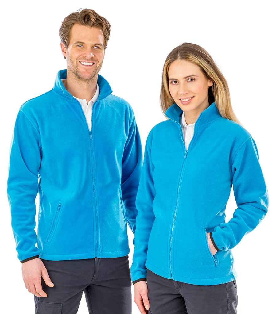 Result Core Fleece Jacket in Electric Blue by Result Core — Custom branded clothing by Print Press, featuring premium embroidery produced in our specialist print lab in the UK.