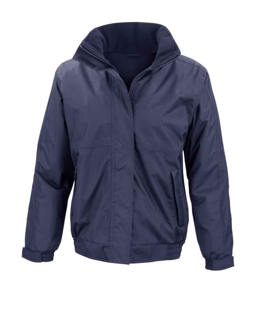 Result Core Ladies Channel Jacket in Navy by Result Core — Custom branded clothing by Print Press, featuring premium embroidery produced in our specialist print lab in the UK.