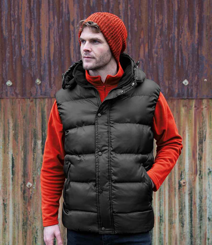 Result Core Nova Lux Padded Bodywarmer in by Result Core — Custom branded clothing by Print Press, featuring premium embroidery produced in our specialist print lab in the UK.