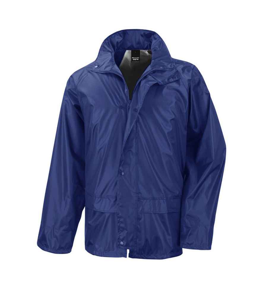 Result Core Rain Suit in Royal Blue by Result Core — Custom branded clothing by Print Press, featuring premium embroidery produced in our specialist print lab in the UK.