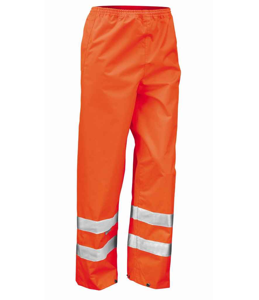 Result Safe-Guard Hi-Vis Trousers in by Result Safe-Guard — Custom branded clothing by Print Press, featuring premium embroidery produced in our specialist print lab in the UK.