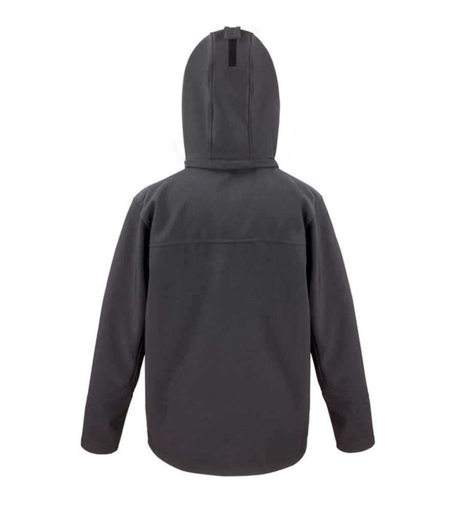 Result Core Hooded Soft Shell Jacket in by Result Core — Custom branded clothing by Print Press, featuring premium embroidery produced in our specialist print lab in the UK.
